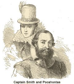 Captain Smith and Pocahontas